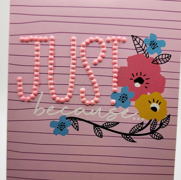 Just Because Card Small - Picture 2 of 2